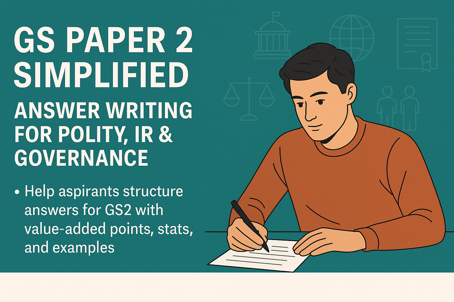 GS Paper 2 Simplified: Answer Writing for Polity, IR & Governance